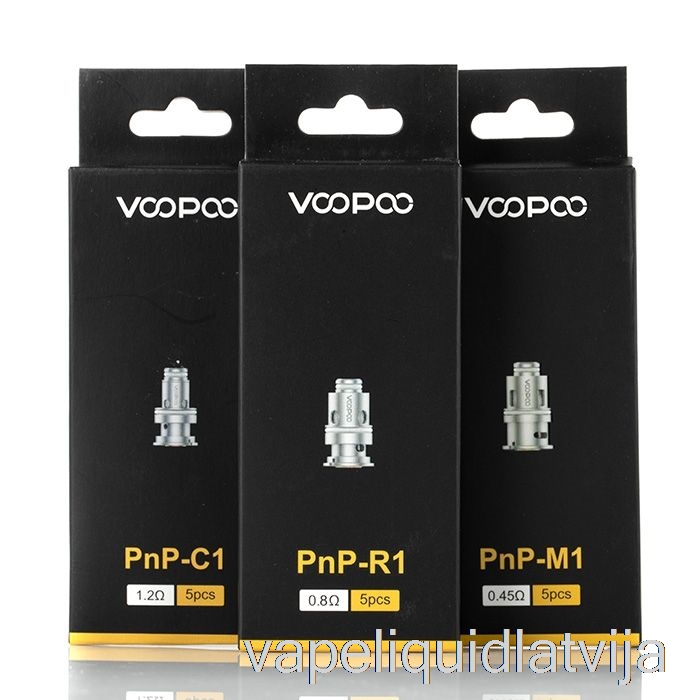 Voopoo Pnp Rezerves Spoles 1.0ohm Pnp-r2 Dual Coils Vape šķidrums